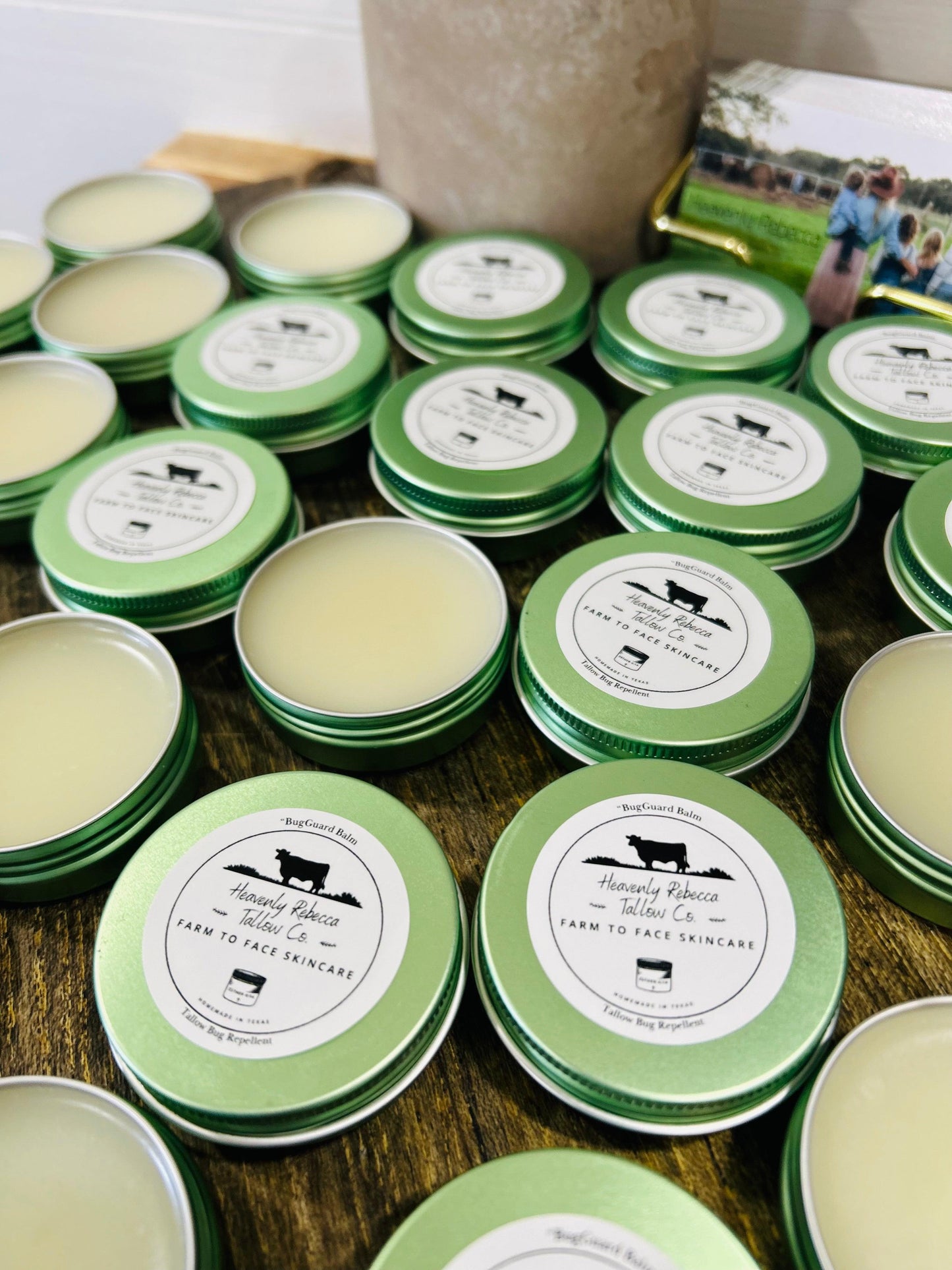 1oz “BugGuard Balm” Tallow Bug Repellent