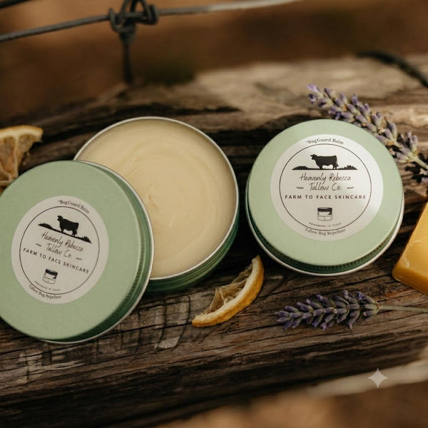 1oz “BugGuard Balm” Tallow Bug Repellent