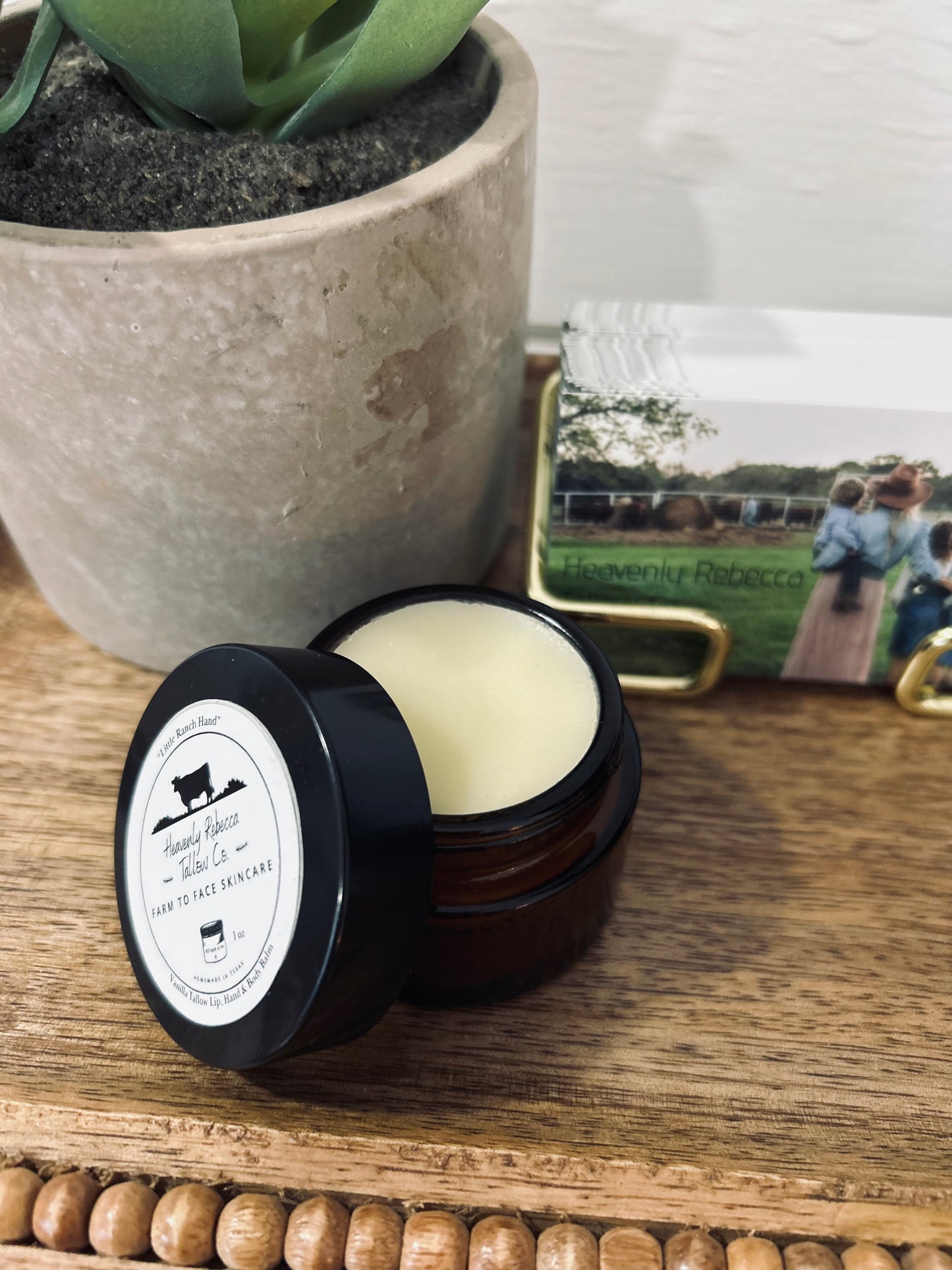 “Little Ranch Hand”- Vanilla Hand, Lip & Body Tallow Balm -2oz