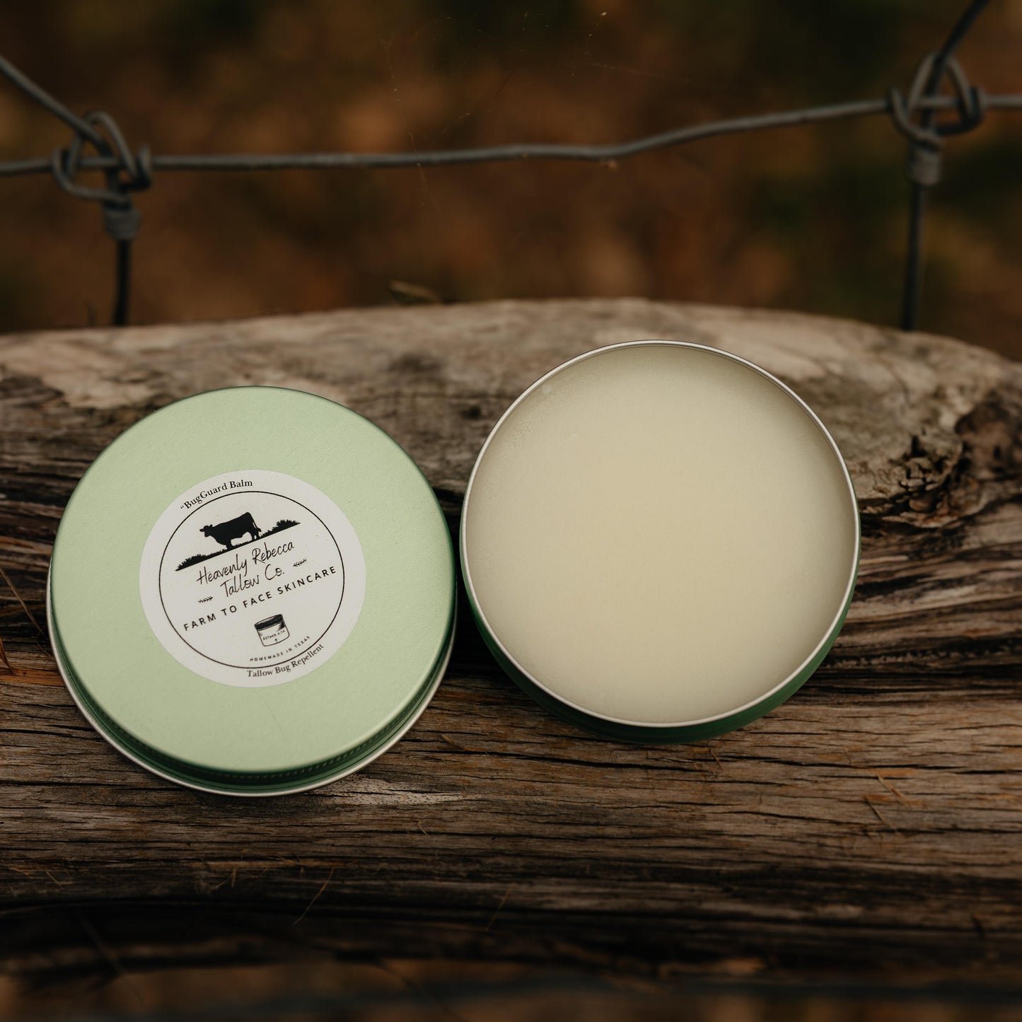 2oz “BugGuard Balm” Tallow Bug Repellent